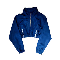 JACKIE Cropped Jacket with Hidden Hood