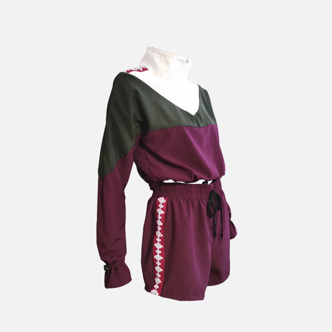 CELINA Pullover and Shorts Set