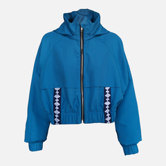 JACKIE Cropped Jacket with Hidden Hood